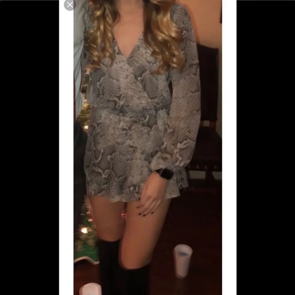 Show Me Your Mumu Snakeskin Rocky Romper